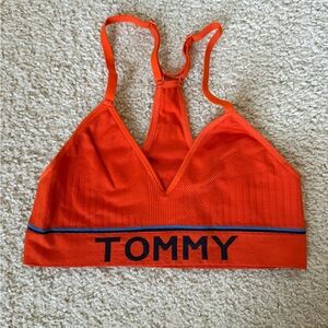 Tommy Hilfiger Orange Sports Bra